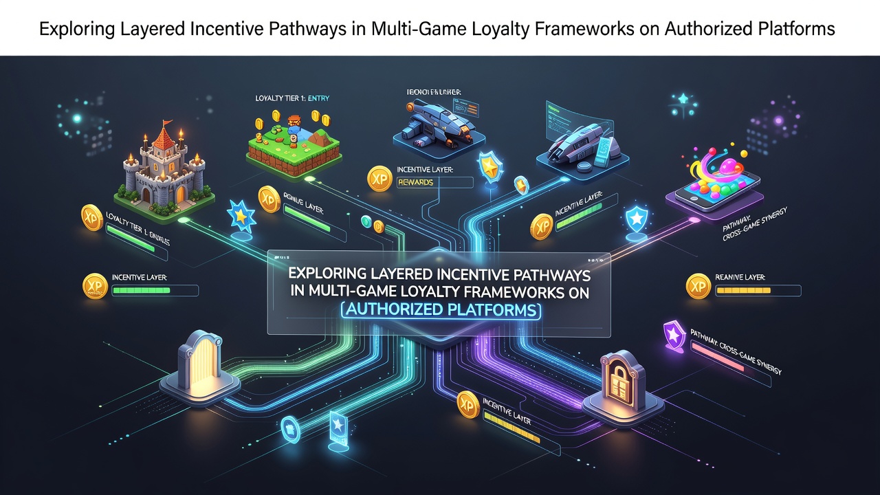 Visual representation of interconnected loyalty tiers spanning sports betting, casino games, and poker on regulated platforms