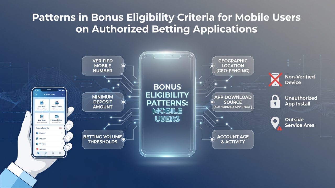 Mobile betting app interface showing eligibility verification screens for bonus claims