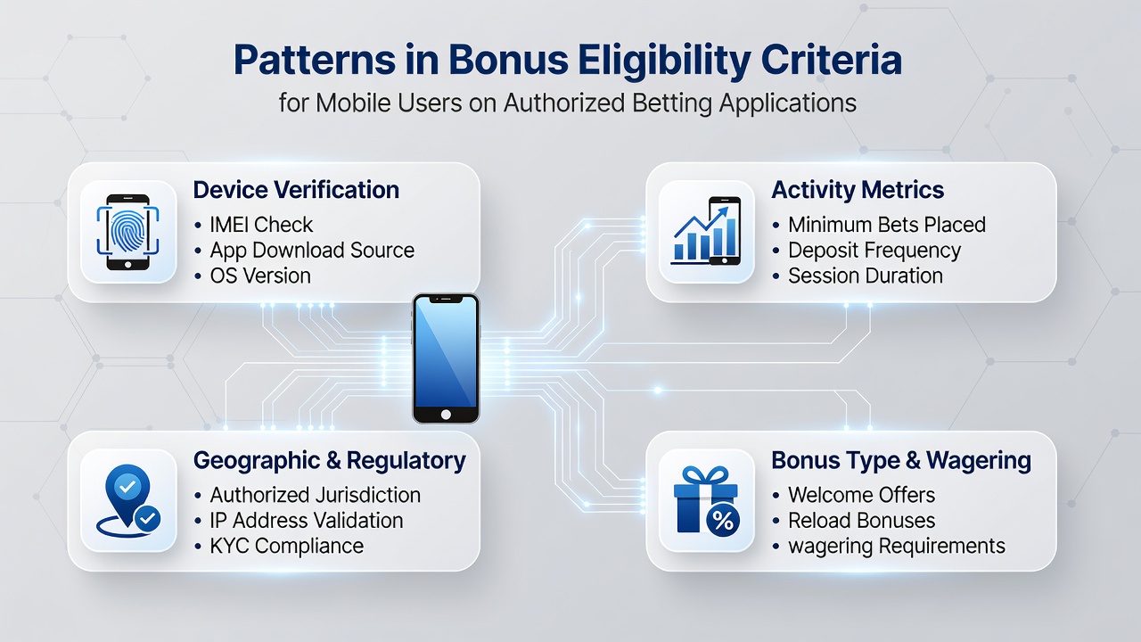 User completing mobile location verification for betting bonus eligibility