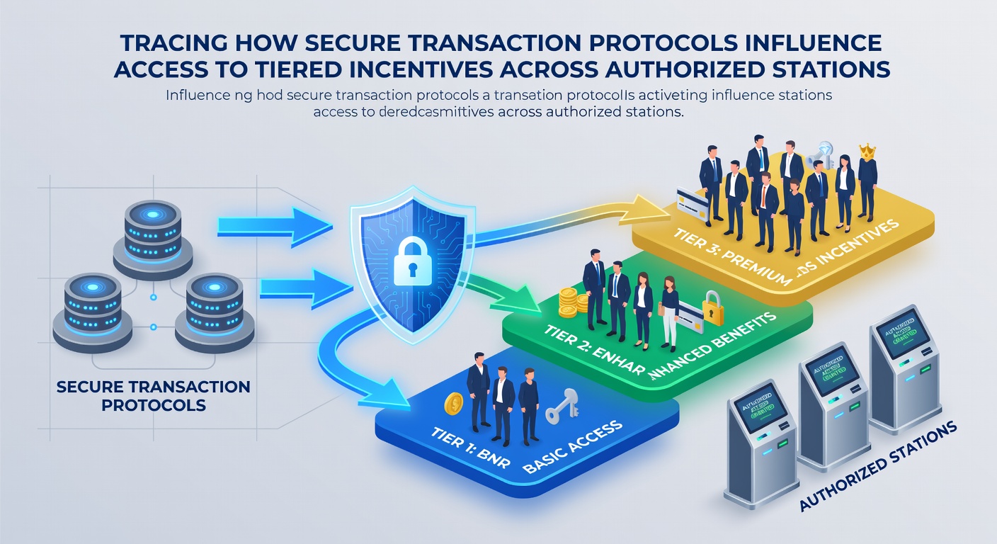 Flow of secure transactions leading to tiered incentive access on state platforms